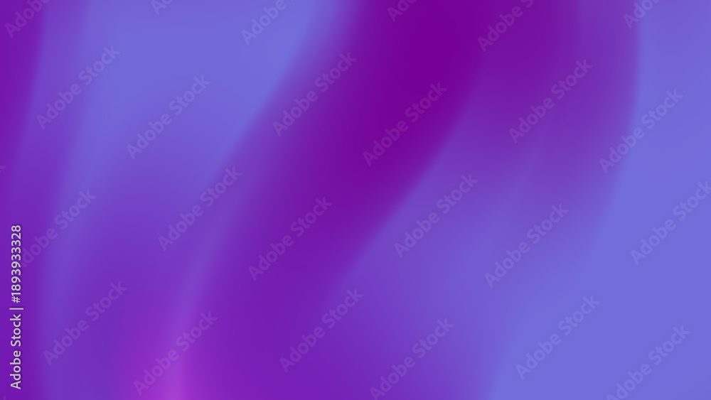 Fototapeta premium Smooth Wavy Purple Blue Gradient Abstract Background