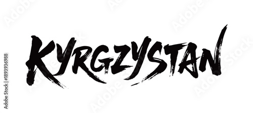 KYRGYZSTAN Handwriting
