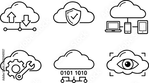 streaming, upload, line icon, vector, webcam, microphone, live, console, broadcast, game, controller, video, internet, cloud, podcast, content, headset, sound, stream, UI, communication, chat, signal,