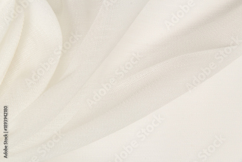 Fabric for curtains nylon chiffon texture background abstraction