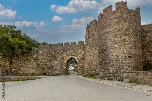 Obraz na plátně View of Kadifekale Castle in Izmir, Türkiye.