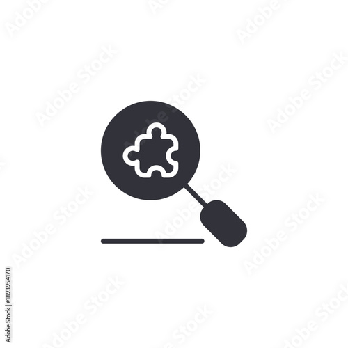 Magnifying glass with cloud icon representing cloud search, data retrieval, and internet information lookup.
