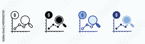 Forecast Icon Sheet Multiple Style Collection Isolated Vector