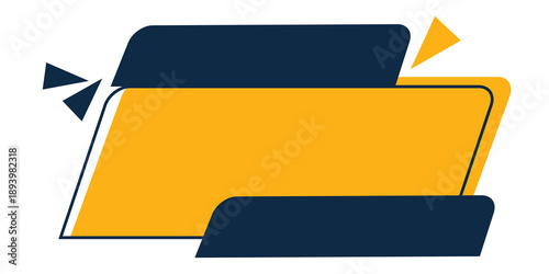 Blue And Yellow Sale Discount Offer Banner White Transparent