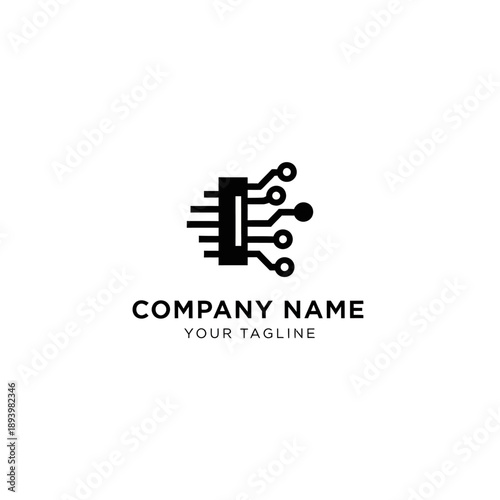Circuit Board Microchip Electronic Component.