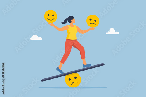 Balance and Feelings Concept