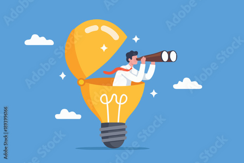 Bright Idea With A Man