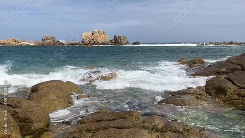 Mer houleuse