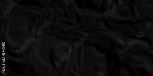 Crumpled parchment black paper billboard closeup ripped wrinkle litter canvas page vintage texture background.