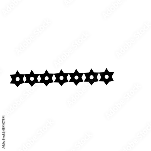 Ethnic tribal border
