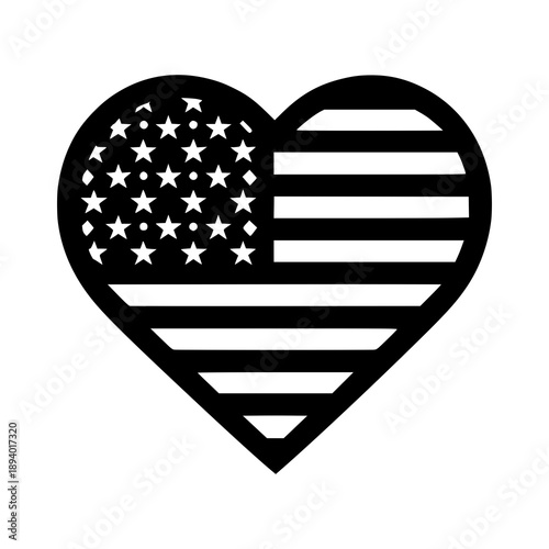 Heart with love symbol vector illustration for Valentine’s Day card design