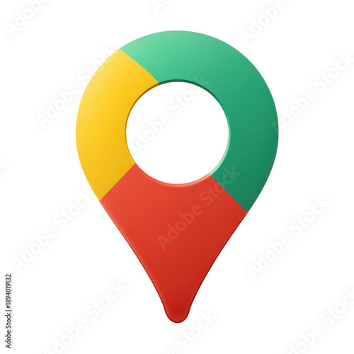 Location Pin Icon with Red Yellow and Green Segments on Black Background map marker navigation Free Download Location Pin Icon with Red Yellow and Green Segments on Black Background map marker navigation - GFXLoad