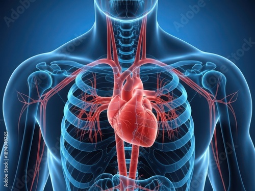 Human cardiovascular system