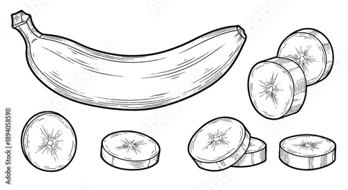 Simple Illustration Showcased on a Plain Background