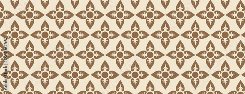 seamless geometric pattern repeat vector background for modern fashion textile design wallpaper fabric print wrapping paper branding surface pattern vintage trend