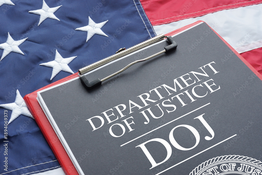 custom made wallpaper toronto digitalDepartment of Justice DOJ Concept, Federal Law Enforcement and Legal System