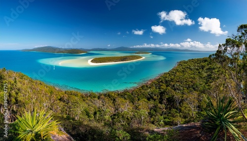 beautiful view from thursday island torres straits queensland australia