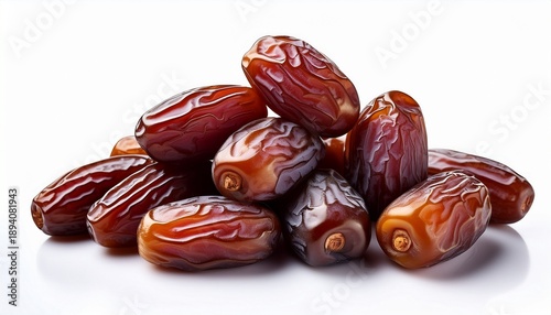 Pile Of Delicious And Nutritious Dates Isolated On White Background A Healthy Snack And Ingredient For A Variety Of Sweet And Savory Dishes