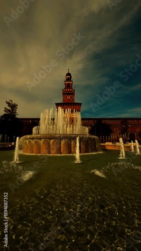 Wallpaper Mural fountain in the city Torontodigital.ca