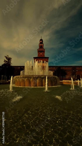 Wallpaper Mural fountain in the city Torontodigital.ca