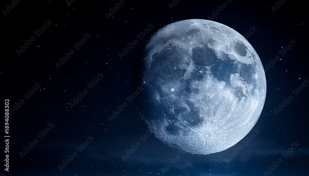Fototapeta premium Moon In The Night