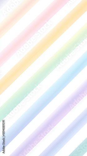 Wallpaper Mural Soft pastel diagonal stripes with a gentle gradient transition across a white background Torontodigital.ca