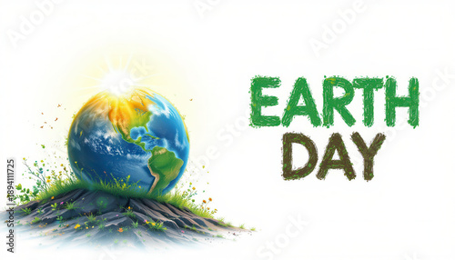 Earth Day: A global celebration of our planet Earth Day, A message of hope and renewed commitment for a greener planet, as we honor earth.