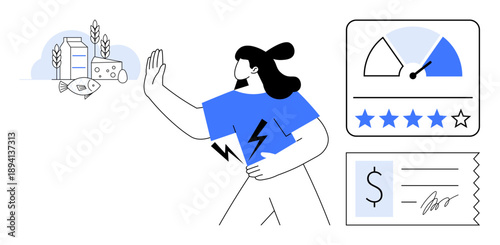 Consumer awareness. Highlighting consumer awareness of food quality through ratings, cost analysis, and nutritional choices. Consumer awareness promotes informed decisions and product transparency
