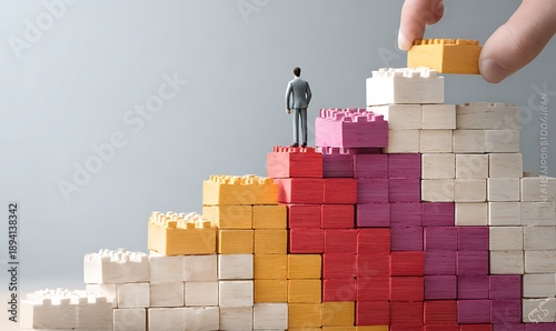 Building Blocks of Success Achieving Goals Through Strategic Planning and Consistent Effort.