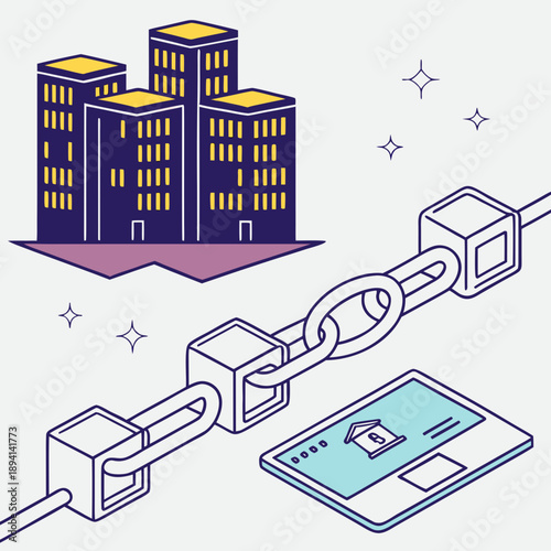 Blockchain Technology - Distributed Ledger Concept