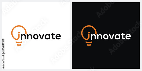 word mark innovate logo design inspiration