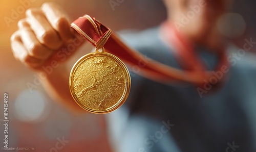 Achieving success celebrating victorious moments in competitions personal triumphs gold medals and concepts of achievement.