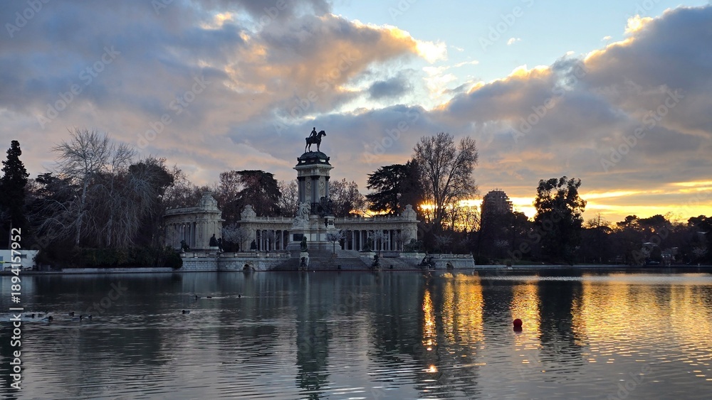 Naklejka premium Madrid