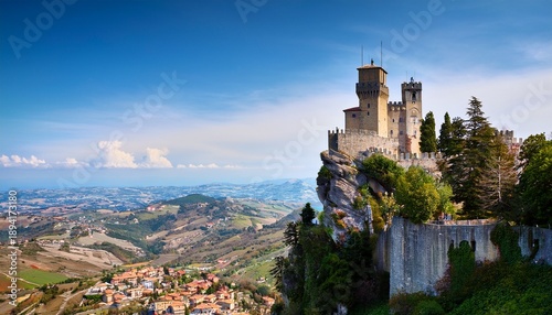 rocca della guaita the most ancient fortress of san marino italy