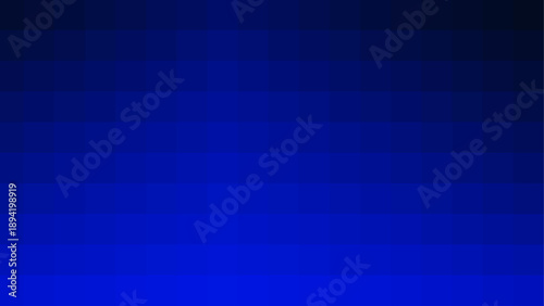 ブルーグラデーションの抽象グリッド背景。テクノロジー感のあるクールなデジタルバックグラウンド