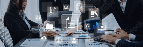 Cuadro en lienzo A comprehensive document management system for corporate data