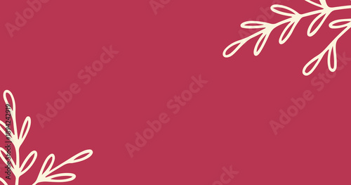 abstract floral background with flowers