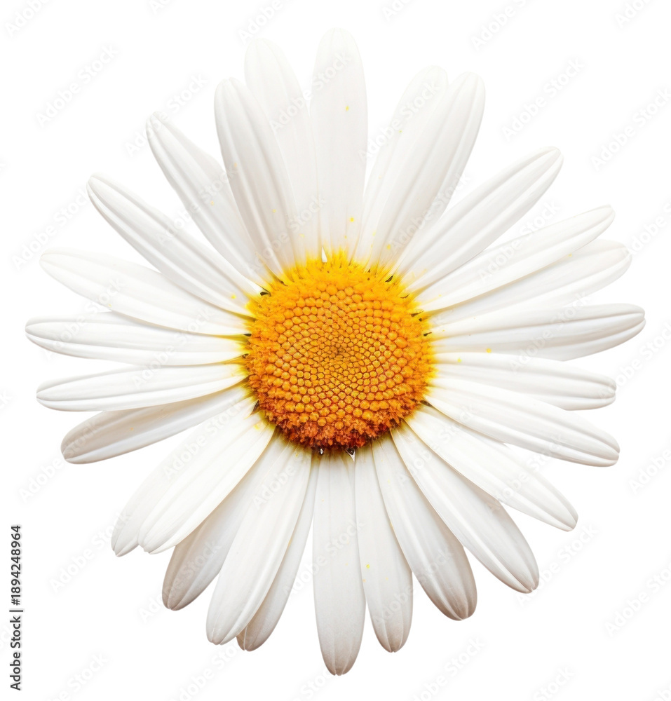 Fototapeta premium PNG Daisy flower petal plant white.