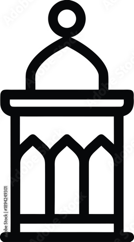 Minimalist vector file icon