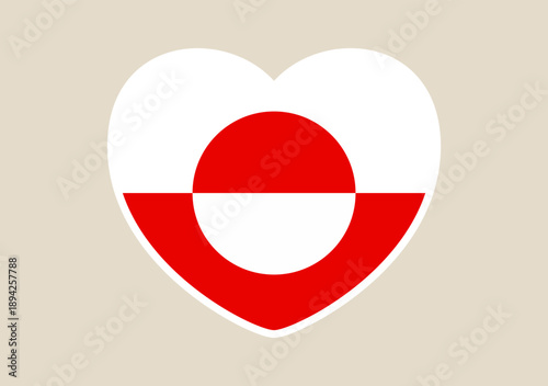 Greenland National Flag Represented Inside a Heart Shape, Embodying Love, Patriotism, and National Identity for the Arctic Country Free Download Greenland National Flag Represented Inside a Heart Shape, Embodying Love, Patriotism, and National Identity for the Arctic Country - GFXLoad