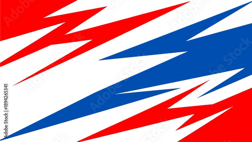 Dynamic abstract illustration featuring lightning, electricity, and vibrant colors in a modern art style, viewed from a straight-on perspective.