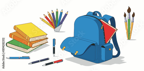 Art and School Supplies Collection  