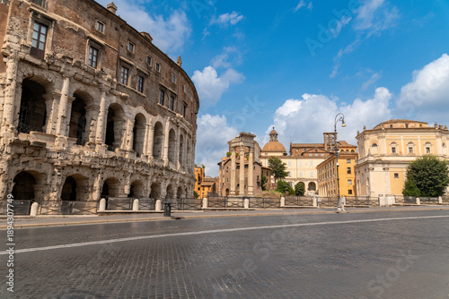 Theatre of Marcellus and nearby buildings