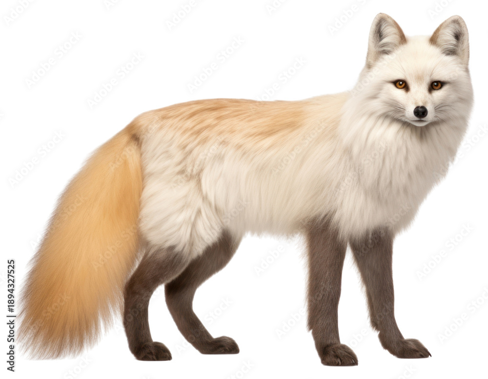 Obraz premium PNG Fox wildlife mammal animal.