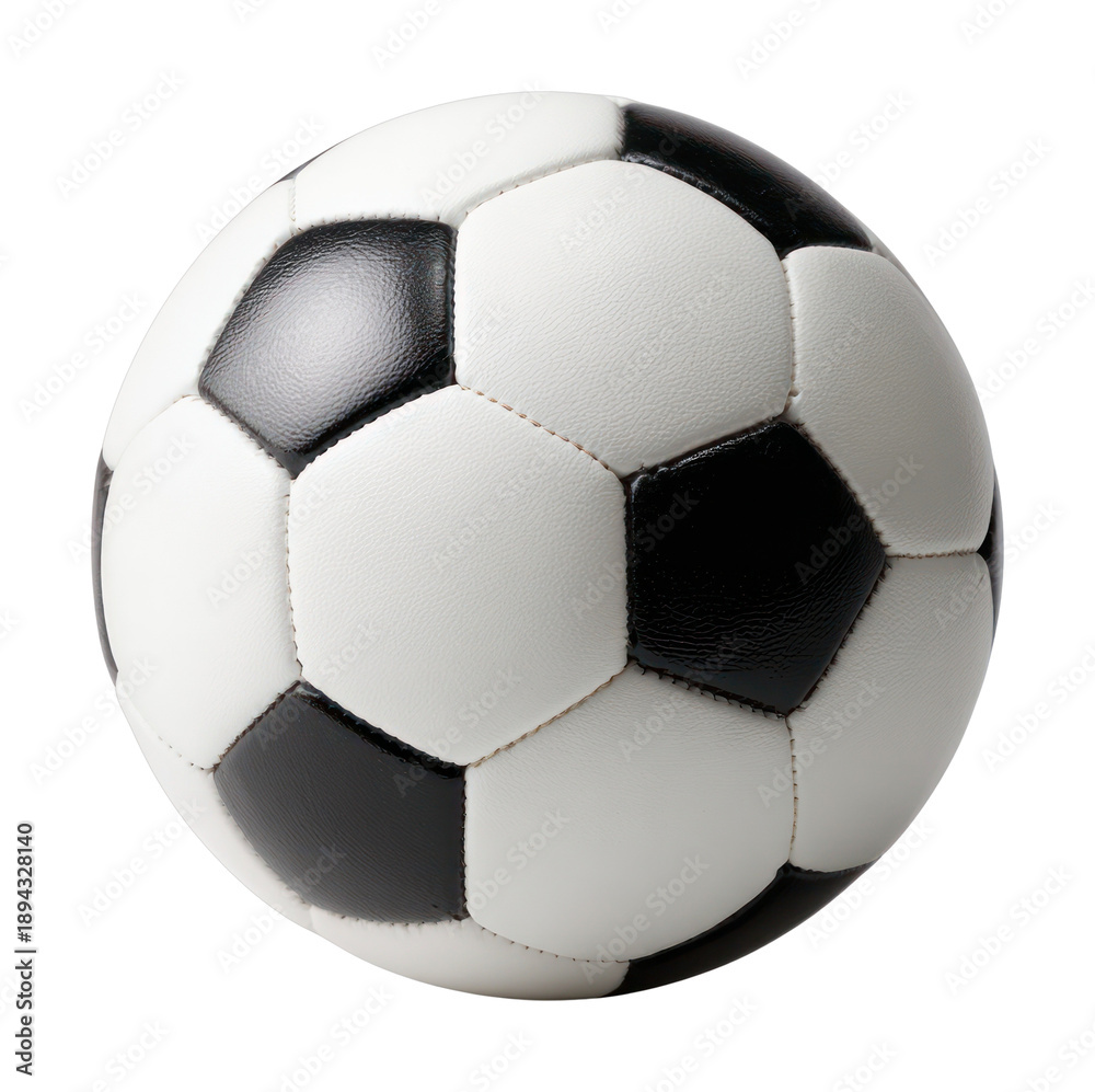 Naklejka premium PNG Soccer ball football sports round.