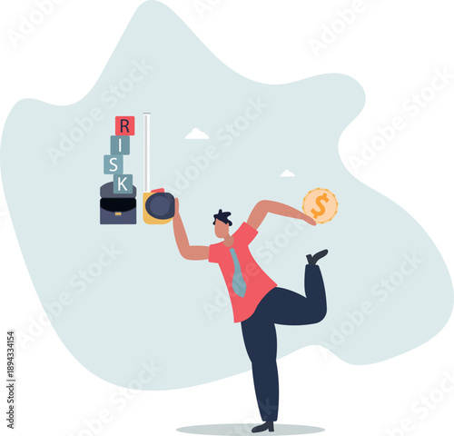 Risk assessment, analyze potential danger level, measure money loss acceptable for investing, control or limit loss concept.life and employment of people.