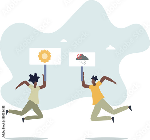 Seasonal affective disorder. Lack of sunshine and short daylight.life and employment of people.