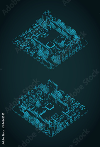 Arduino RoMeo V2 isometric drawings