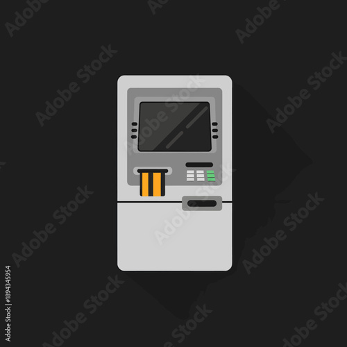 Credit Card Payment Terminal Machine Device.