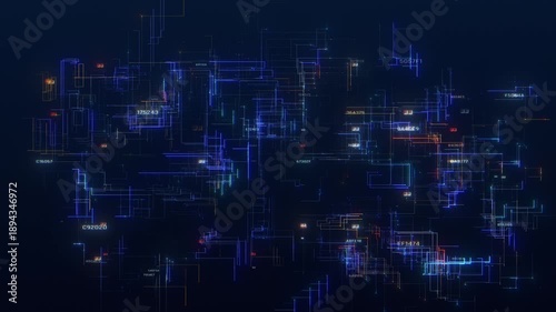 Wallpaper Mural Technology Data background Torontodigital.ca